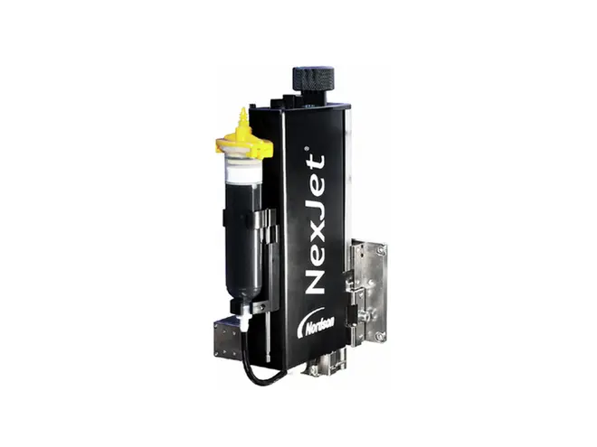 ASYMTEK NexJet NJ-8 Jet Dispensing System со ReadiSet млазувачки касети.